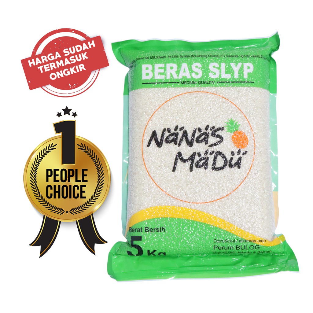  Beras  Nanasmadu 5 KG  Harga  Ongkir Shopee Indonesia