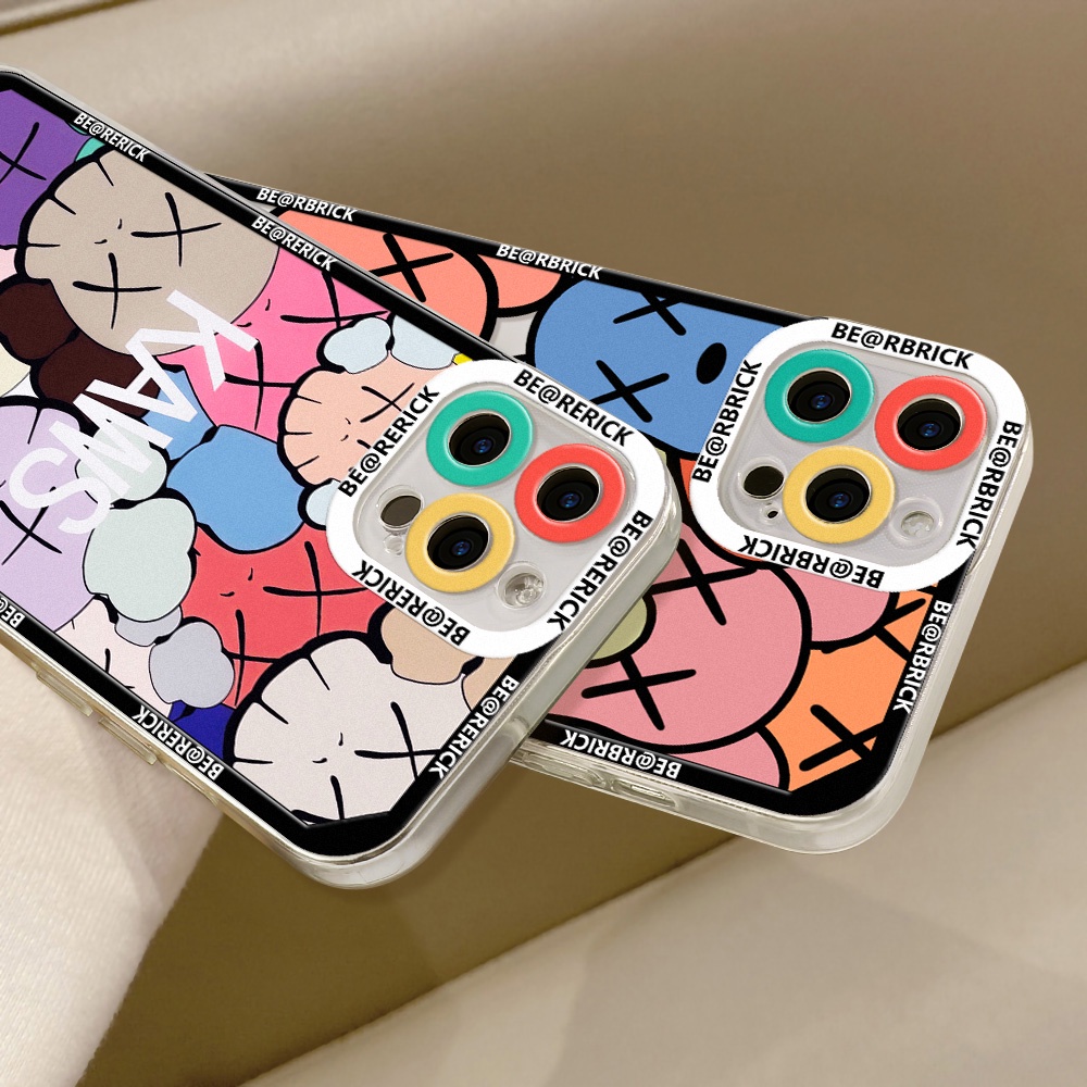 Soft Case TPU Transparan Motif Kartun Angel Eye Untuk iPhone 11 12 13 Pro Max X XR XS Max 13 12 Mini 7 8 Plus SE 2020 SE 2022