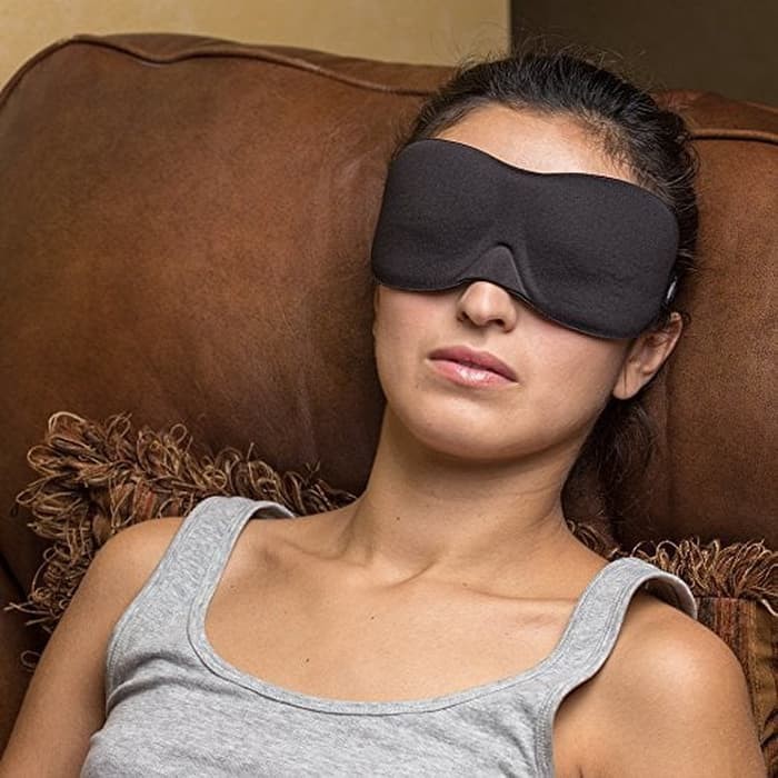 3D Sleep Mask Eye Mask Travel Soft Sleeping Googles Kacamata Tidur