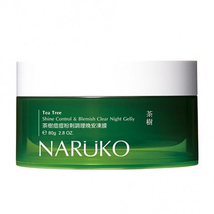 NARUKO Tea Tree Shine Control & Blemish Clear Night Gelly