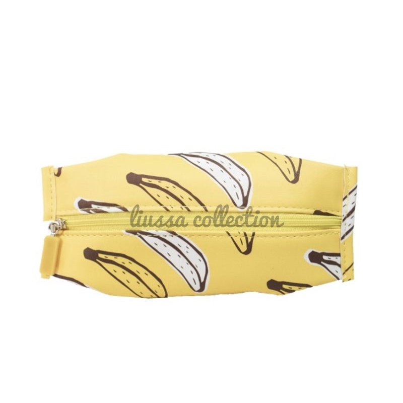 

Tempat Pensil Miniso - Fruit Series Pencil Pouch - A