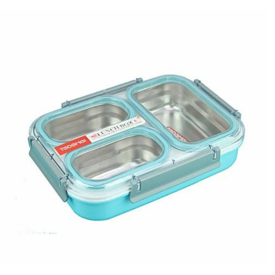 Kotak Makan Tedemei Lunch Box Leakproof Kotak Makan Sekat Anti Tumpah BPA Free