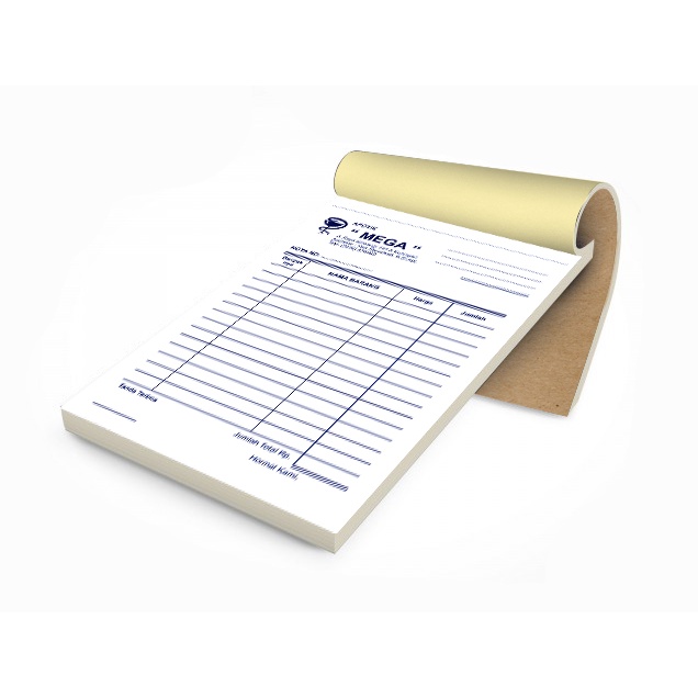 

CETAK NOTA 2 PLY/ NOTA CUSTOM 1/4