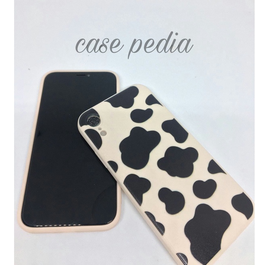 Soft Case Cow REALME C25 C25S C21 C20 C21Y C15 C12 C11 C3 C2 C1 C30 C31 C35 Realme 2 5 5s 5i 6 6s 6i 8 9 9i  Pro Silikon Casing Square