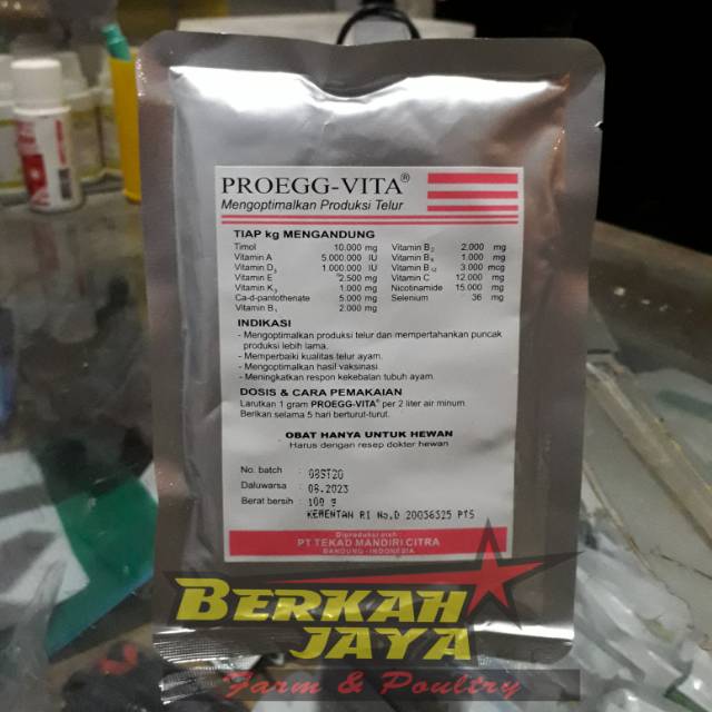 PROEGG VITA Vitamin Egg Stimulant Mengoptimalkan Produksi Telur