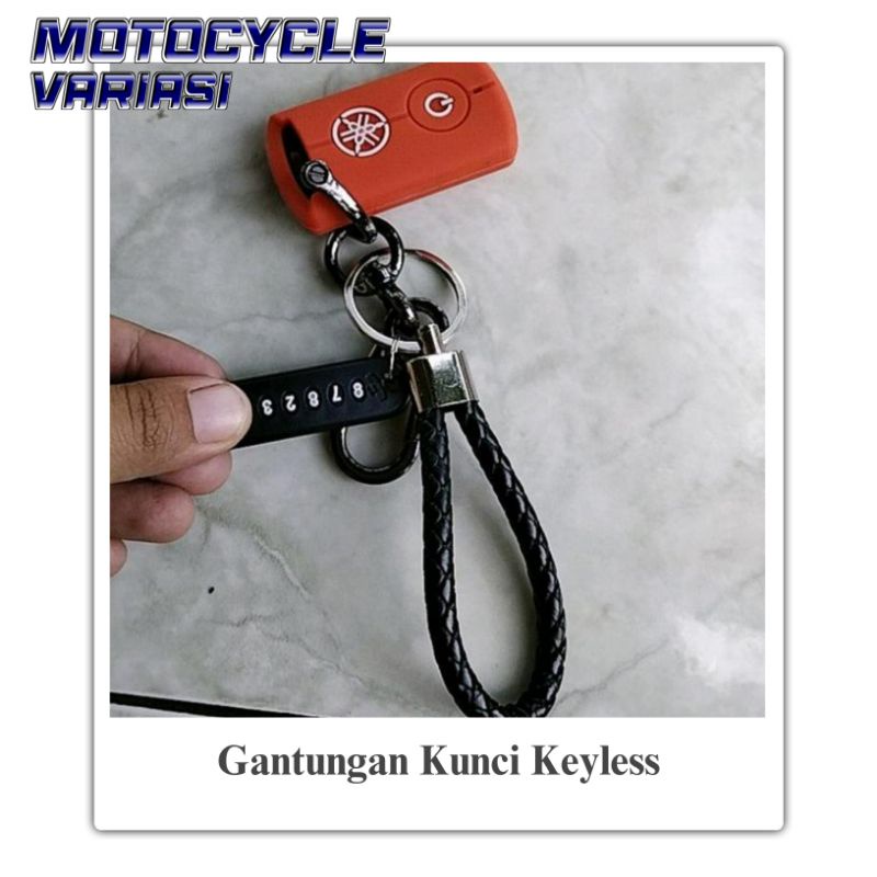 [COD] Gantungan Kunci Remote Keyless FAZZIO Nmax Xmax Aerox Lexi Adv Pcx Vario Beat GSX Ninja R15 dll