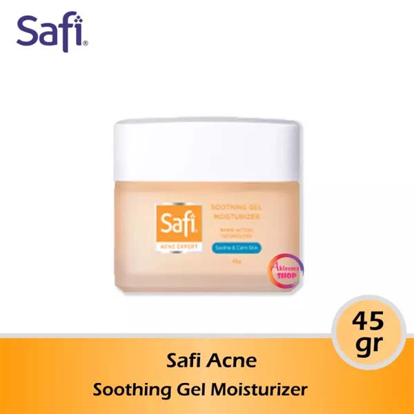 SAFI Acne Expert Soothing Gel Moisturizer Cream Jerawat 45gr - Wajah_Cerianti