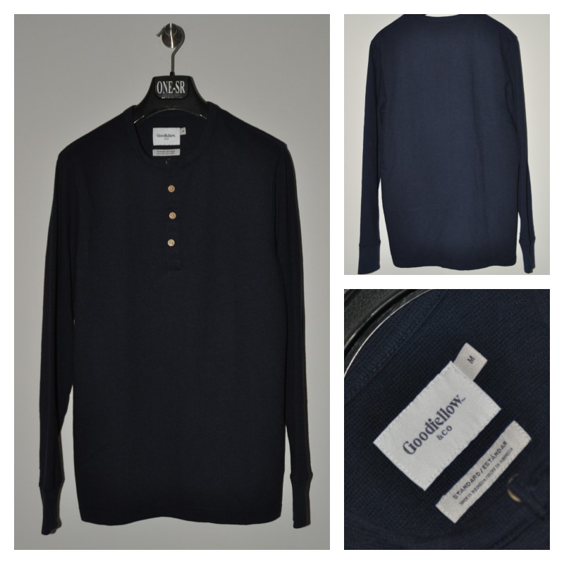 Kaos Long Sleeve GoodFellow Navy Original