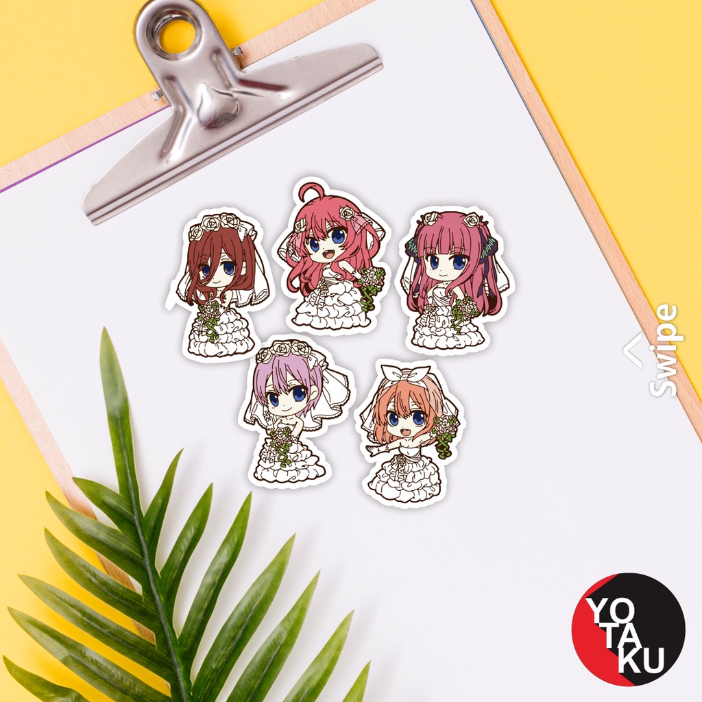 

Stiker Sticker Anime Gotoubun SA1704 YOTAKUSHOP