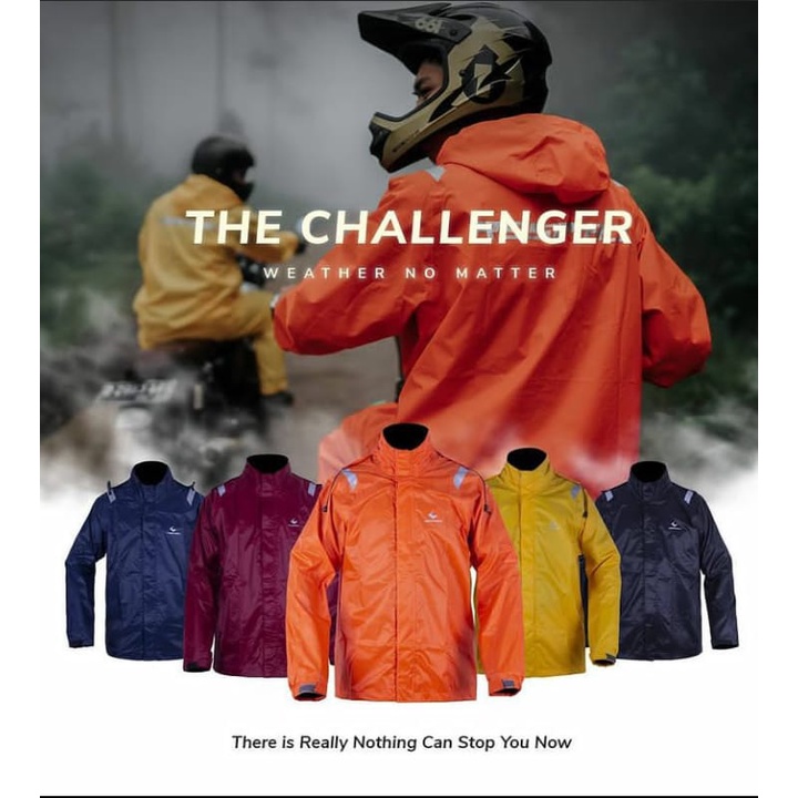 THE CHALLENGER R2.0 | JAS HUJAN RESPIRO PRIA & WANITA