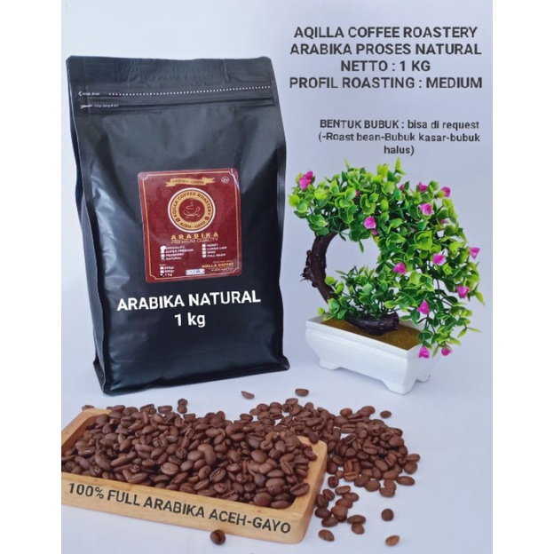 

KOPI ARABIKA PROSES NATURAL 1 KG
