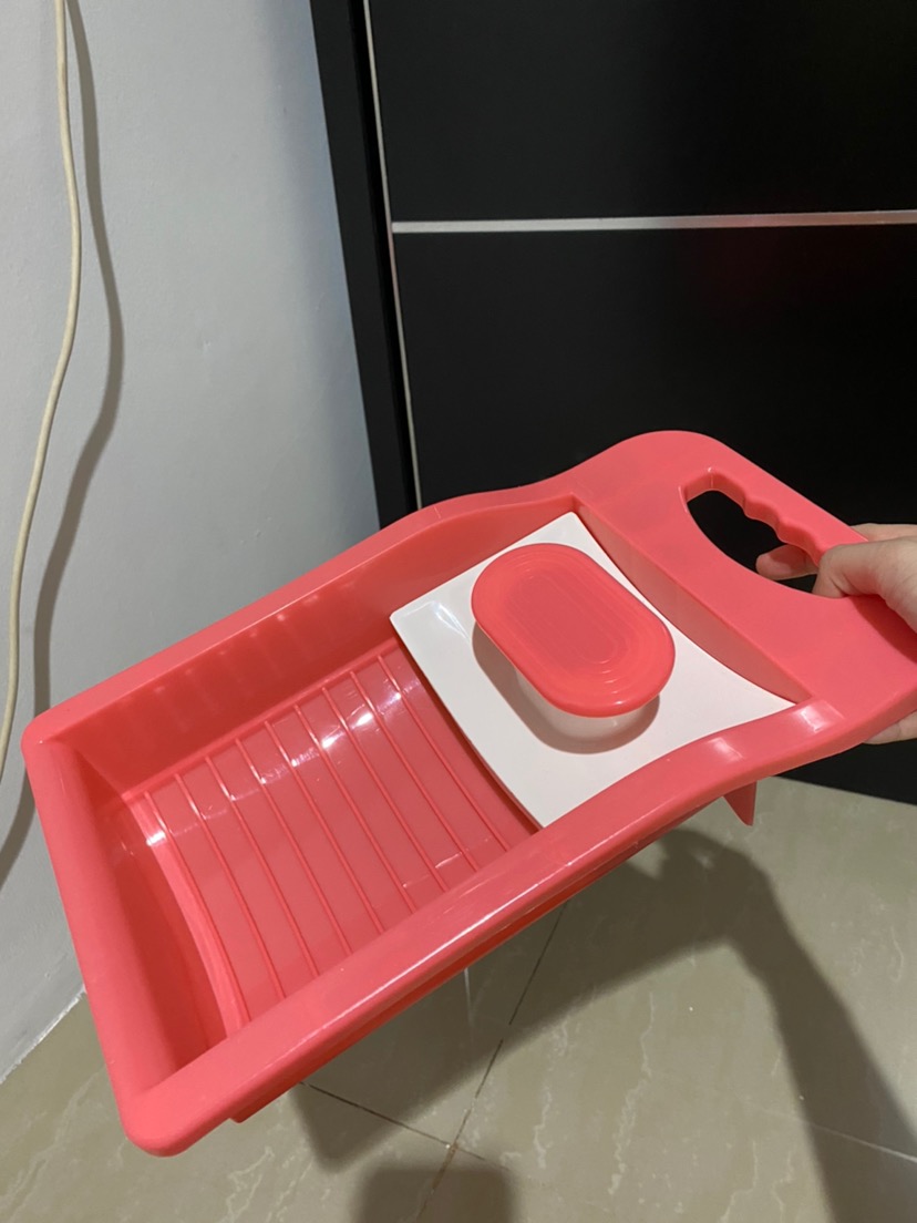 Papan Penggilesan Cuci Baju Mini / Alas Gilesan / Gilesan Baju  Set 10016