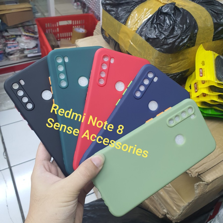 XIAOMI REDMI NOTE 8 8 PRO Soft Case Candy Proctector Camera Silicon Warna Premium