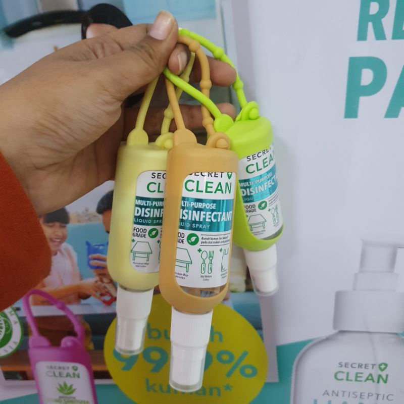 Jual Secret Clean Multi Purpose Disinfectant 60ml | Shopee Indonesia