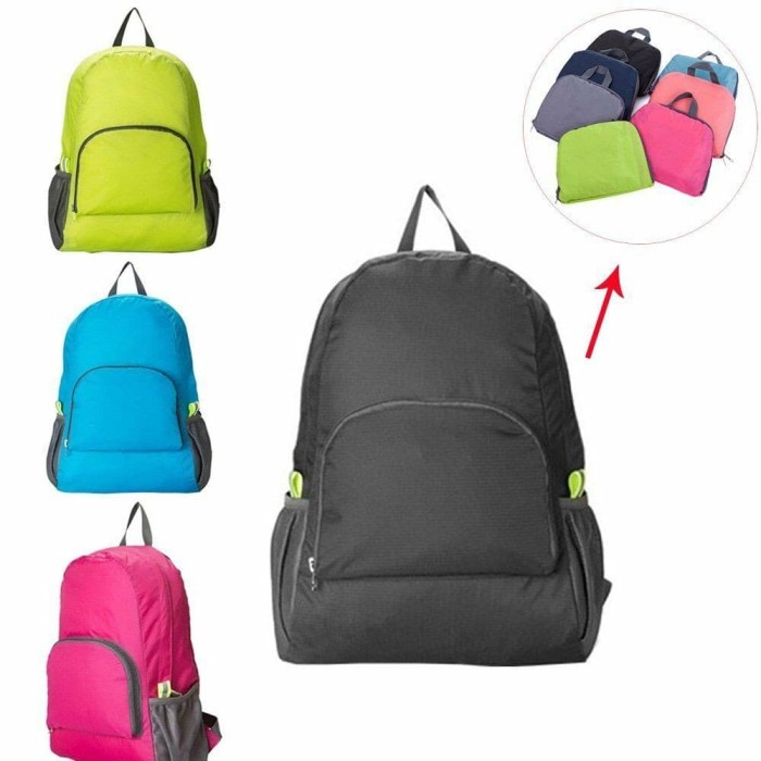 Tas Ransel Travel Lipat Multifungsi Tas Lipat Travel Bag Praktis Simple Ransel Murah Terbaru