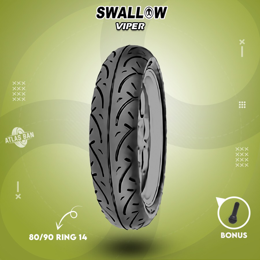 Ban Depan Tubles Motor Matic HONDA BEAT, VARIO SWALLOW VIPER 80/90 Ring 14 Tubles