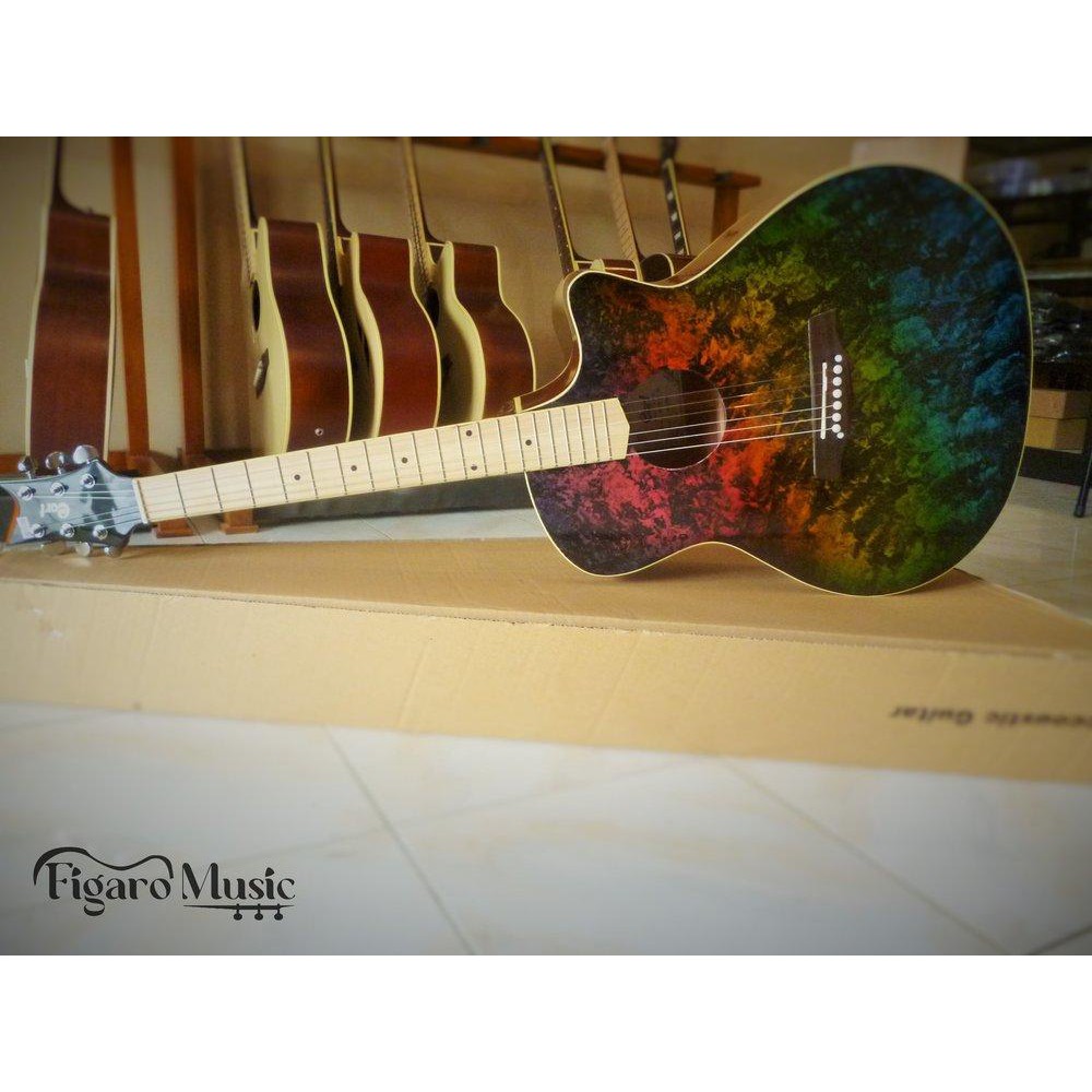 Gitar Akustik Cort Jumbo - Pelangi tools