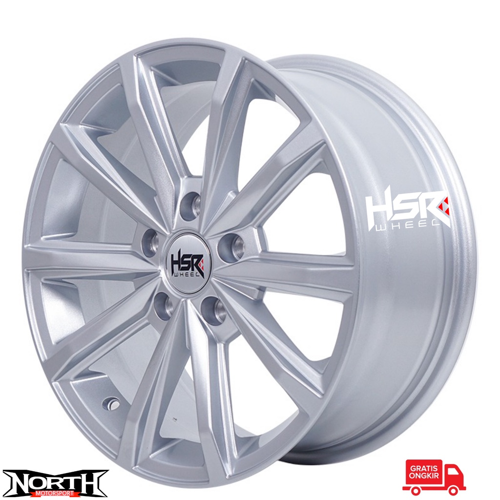 velg mobil ring 16 hsr galore silver mercy luxio ertiga