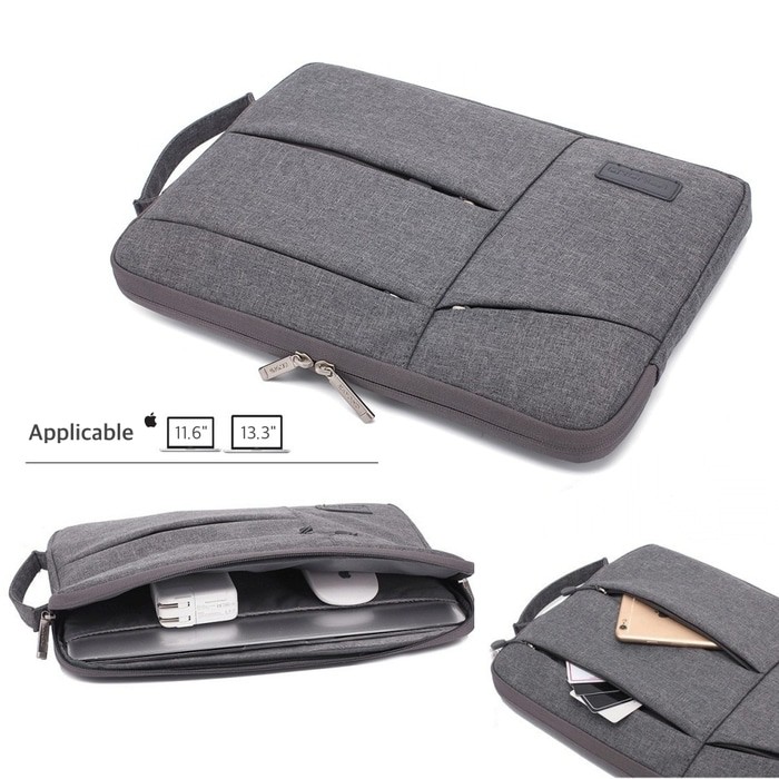 TAS LAPTOP SLEEVE MACBOOK PRO NOTEBOOK 11 12 13  INCH SOFTCASE WATERPROOF
