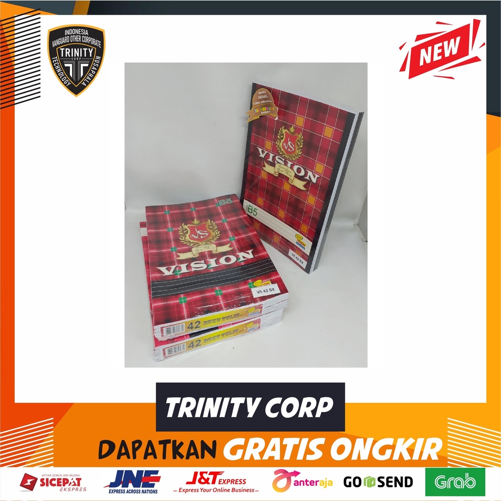 Jual BUKU TULIS VISION BOXY 42 LEMBAR | Shopee Indonesia