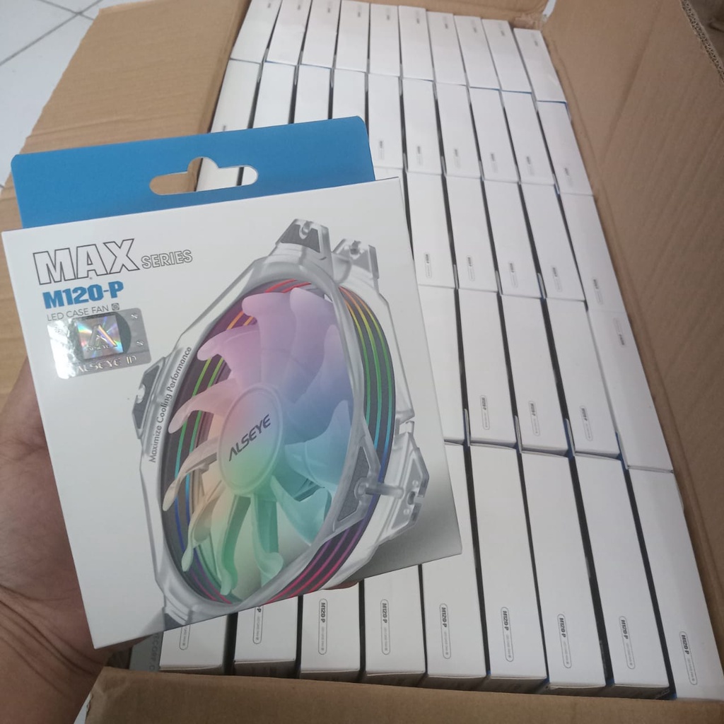 Fan Case Alseye led 120mm argb max M-120P