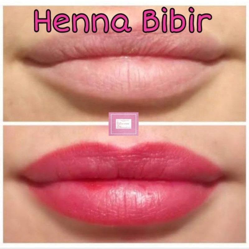 HENA BIBIR / HENA LIP HALAL / FREE LIP BRUSH

