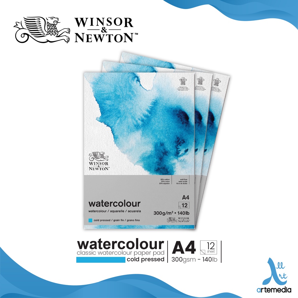 

Winsor & Newton Classic Watercolor Pad A4 Paper
