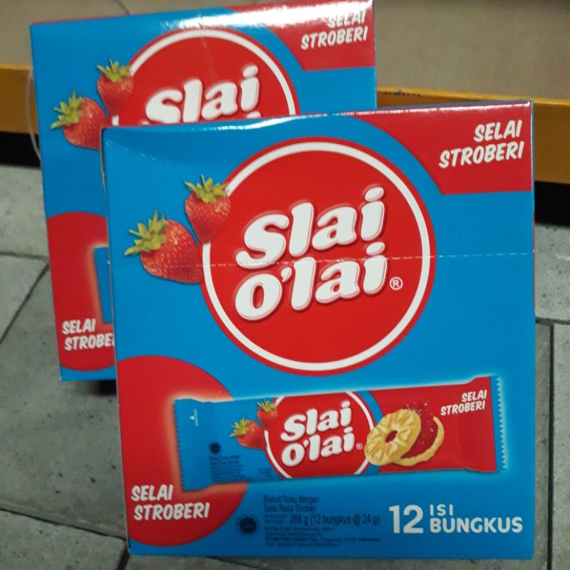 

Roma Slai Olai Rasa Stroberi/Blueberry/Nanas Isi 10 Bungkus