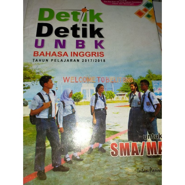Detik-Detik UNBK Bahasa Inggris SMA/ MA 2017-2018