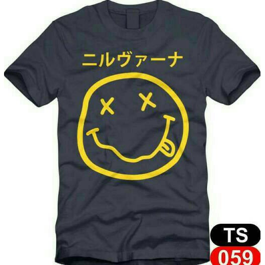 Kaos  NIRVANA JAPAN/Tshirt nirvana