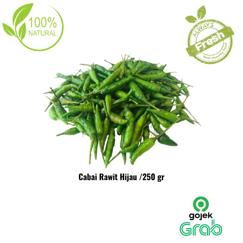 

Sayur Segar - Cabai Rawit Hijau /250gr