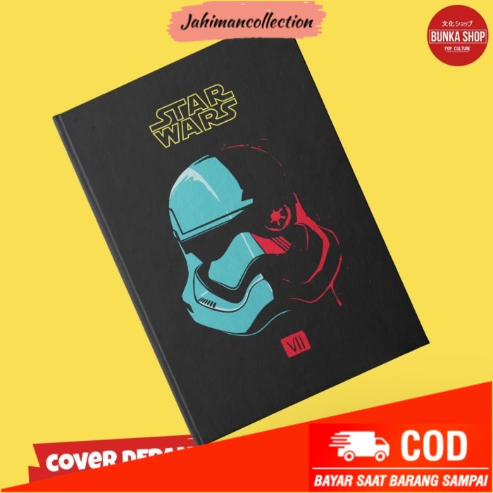 

✨ BISA COD ✨ Note Book Star Wars Stormtrooper Hardcover