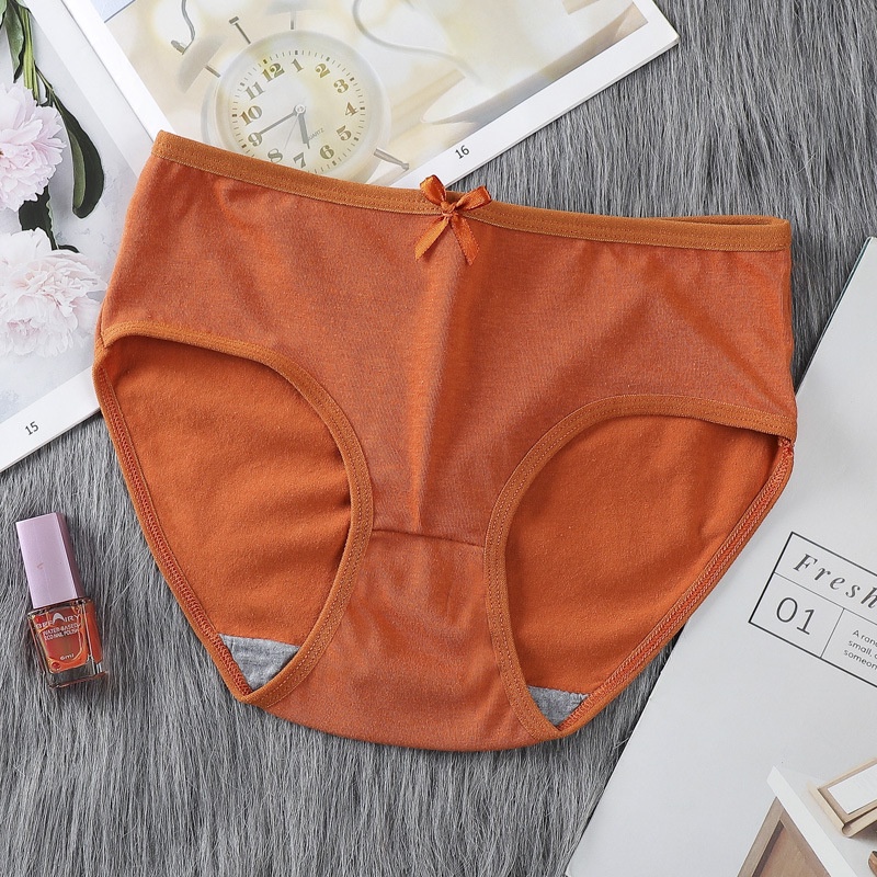 BV.ID CD538 CELANA DALAM WANITA KATUN PITA POLOS PAKAIAN DALAM KOLOR CD WANITA SEXY UNDERWEAR CEWEK