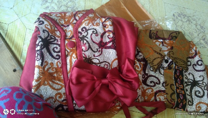 Maura Couple - Sania Ruffle Batik Couple Ori Ndoro Jowi Suryandhanu Dnt Garansi Termurah Shopee 421