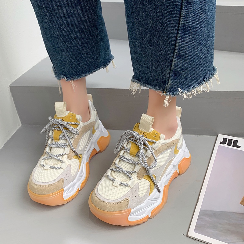 CaniKorea &quot;FREE BOX&quot; Taeyon Sepatu Sneakers Wanita Korea Import 9168
