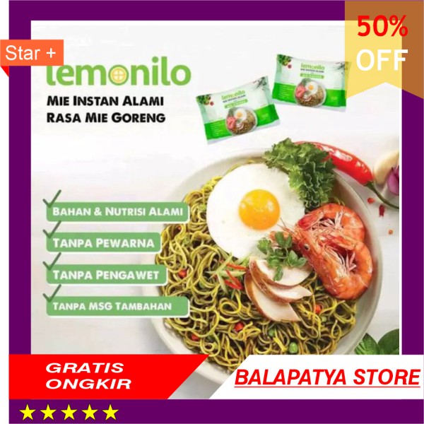 

STOK SISA 9 SAJA ! BURUAN !!! Paket Lemonilo Mie Sehat Mie Goreng isi 4 Mie