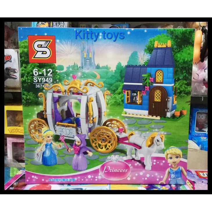 GROSIR MAINAN ANAK PEREMPUAN LEGO PRINCESS SY949 LEGO FRIENDS BARBIE MOANA