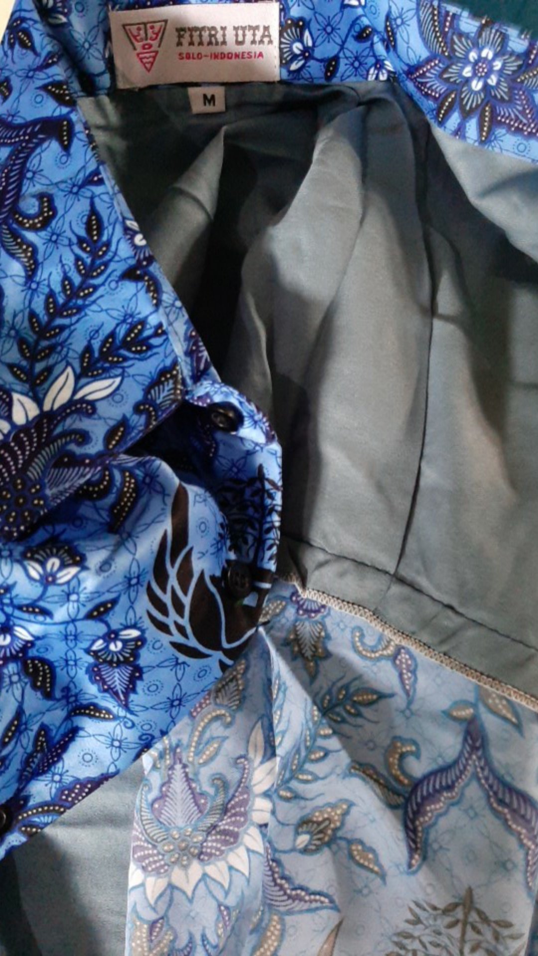 Seragam Batik Korpri Jumbo Bahan Katun Lapis Puring