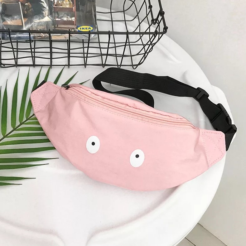 GaleryBag - Tas Wanita Tas Pinggang Wanita Carakter Mata Tas Waistbag Wanita &amp; Pria Korea Style