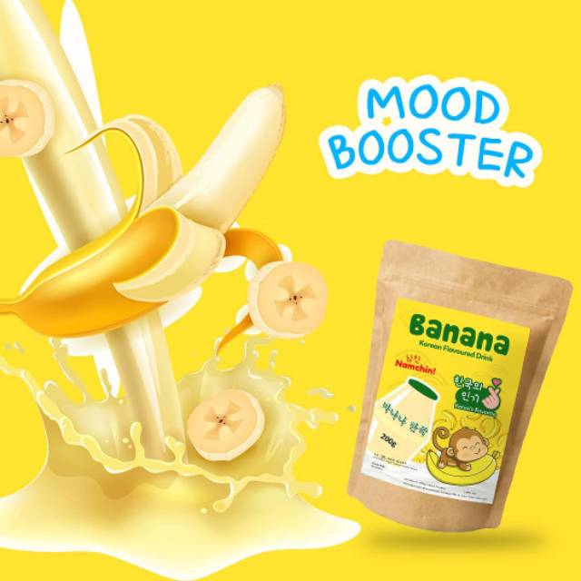 Korean Banana Milk Namchin Powder