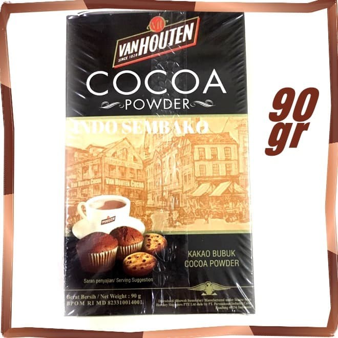 

bubuk coklat Van Houten COCOCA Powder 90g bubuk cokelat