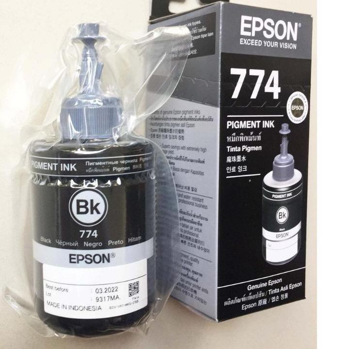 ♡ Tinta Epson 774 bk PIGMENT INK ♙