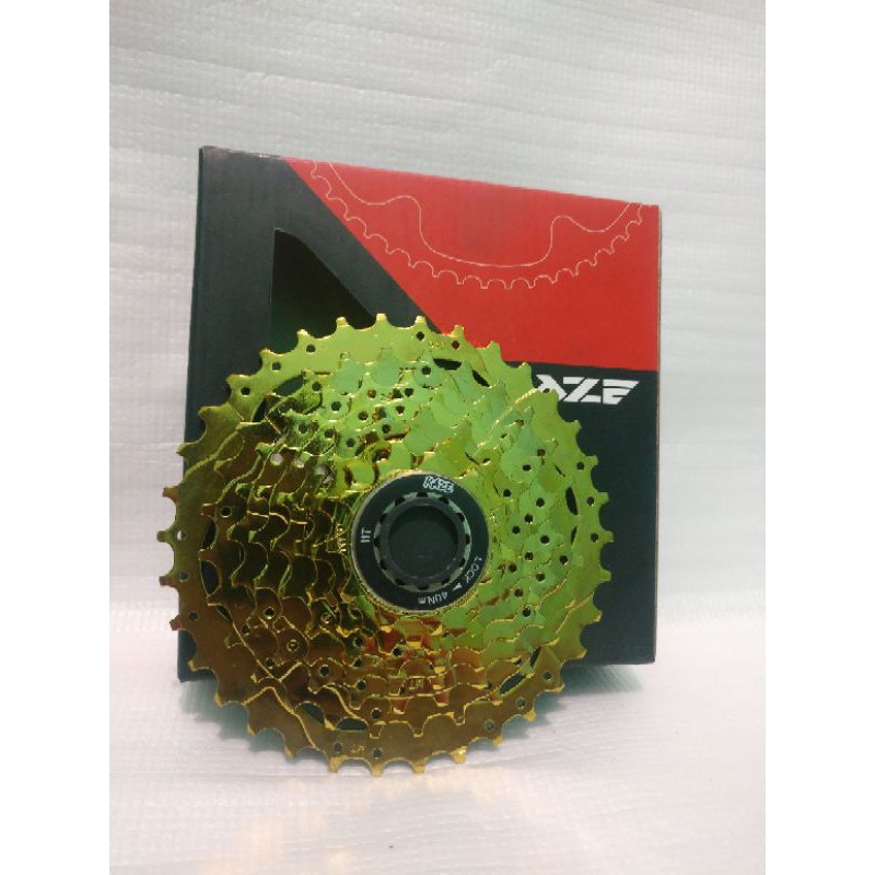 sprocket raze 8 speed gold 11-34T