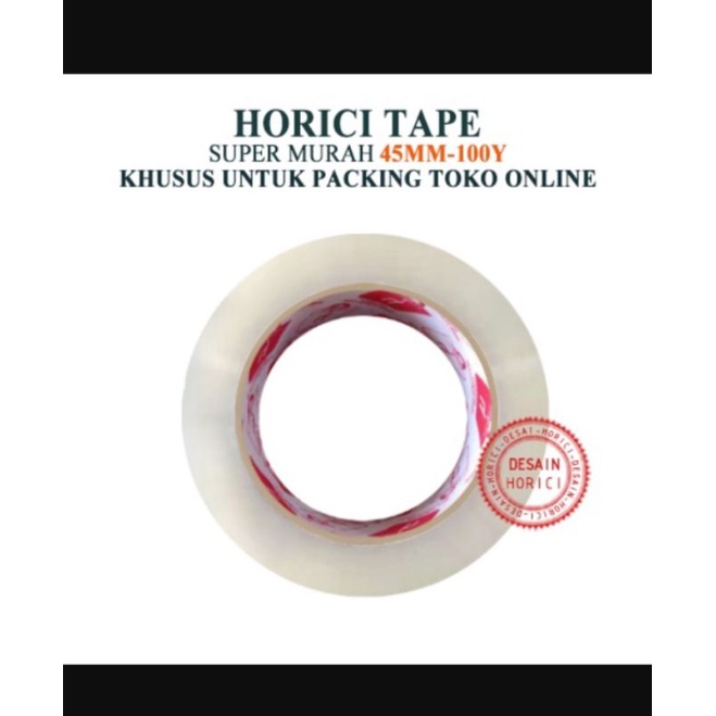 

Hirocitape / lakban bening / lakban packing / Hiroci tape