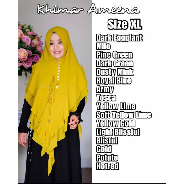 Khimar Ameena by Kameela Hijab