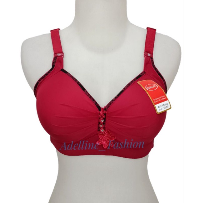 3PCS COD  BH JUMBO POLOS Bra Misslily EXTRA COMFORT L 211/ 111 Import Cup C Besar Jumbo Kait 3 Brukat Tanpa Kawat Miss Lily Original BRA CUP BESAR MISSLILY PREMIUM ML 111 PREMIUM SUPER COMFORT BRA / BH JUPE / BRA CANTIK IMPORT