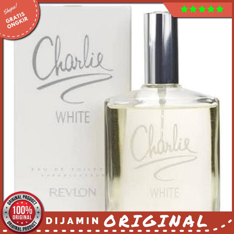 Parfum Original Revlon Charlie White W 100Ml Wanita Perempuan Asli Ori Wangi Tahan Lama