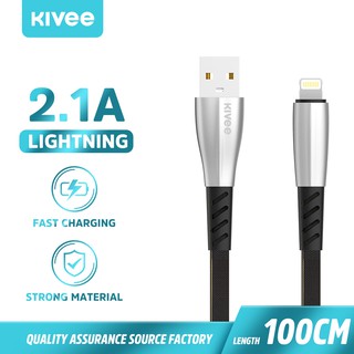 Kivee Kabel Data Fast Charging Iphone Samsung OPPO Xiaomi 2.1A
