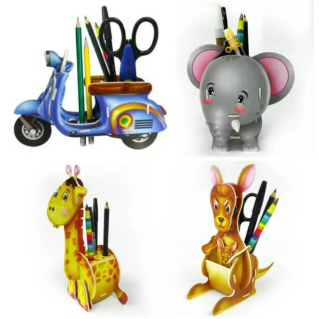 

PUZZLE - TEMPAT PENSIL - GOKIL