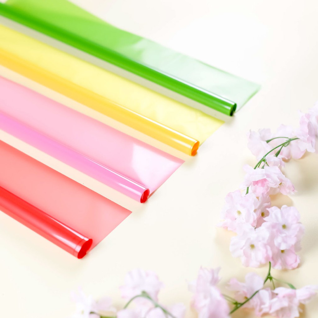 

TOKO ANQA-BOPP plastik pembungkus import lembaran SATINE 50x70 cm
